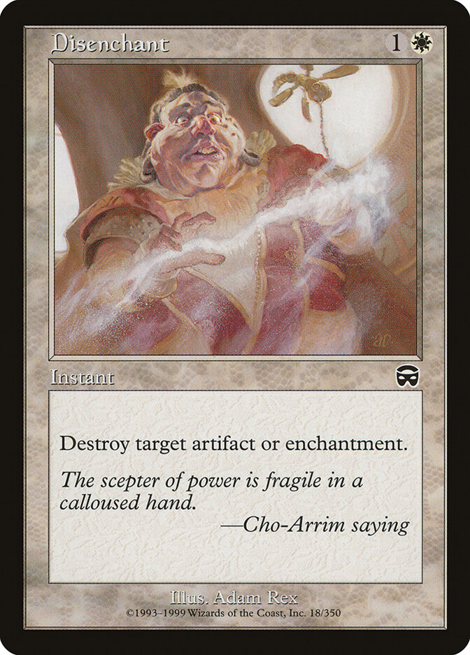 Disenchant card front
