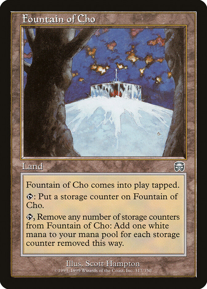 Fountain of Cho card front