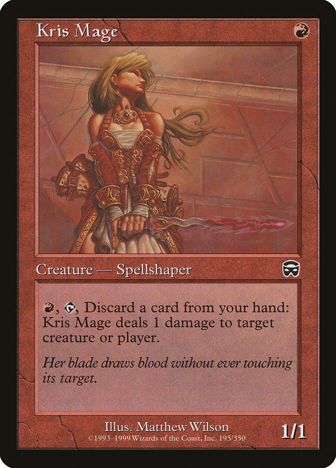Kris Mage card front