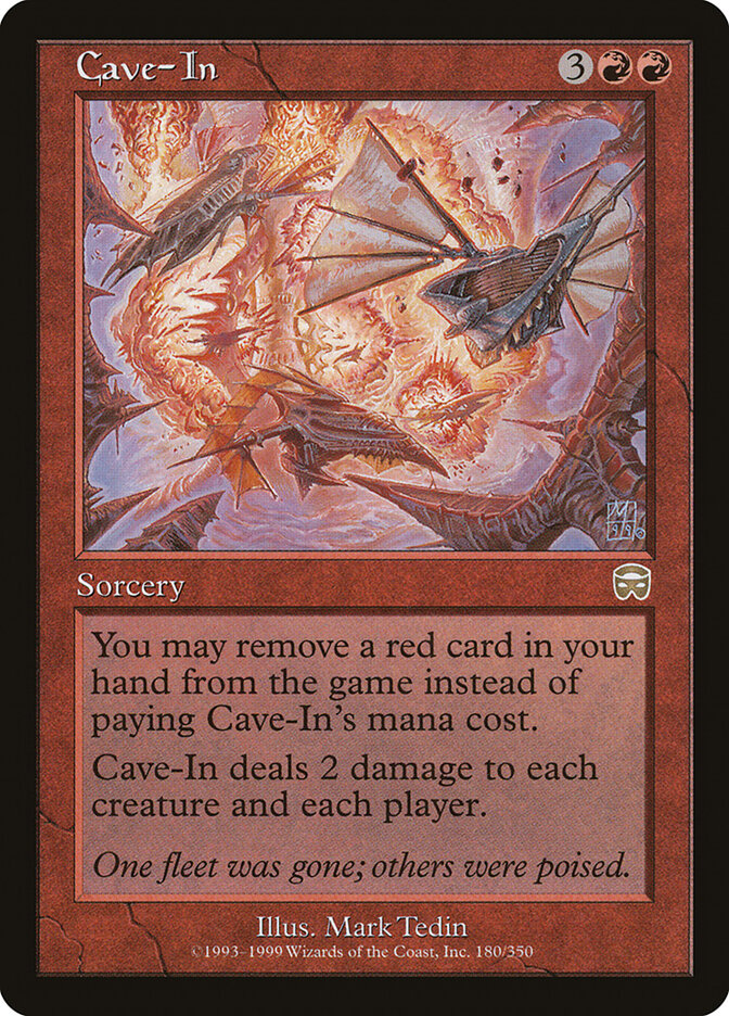 Cave-In card front