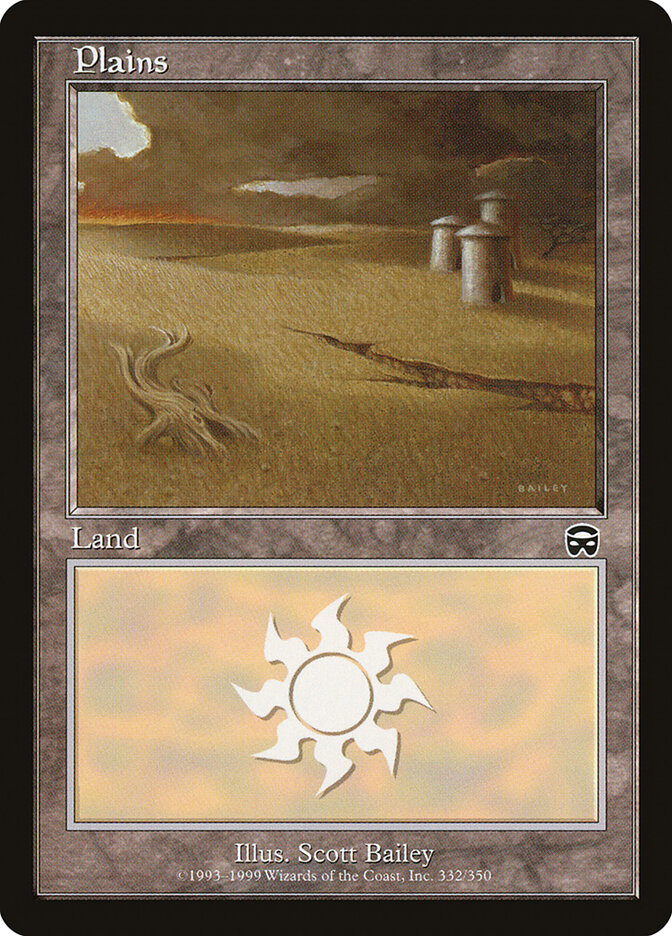 Plains card front
