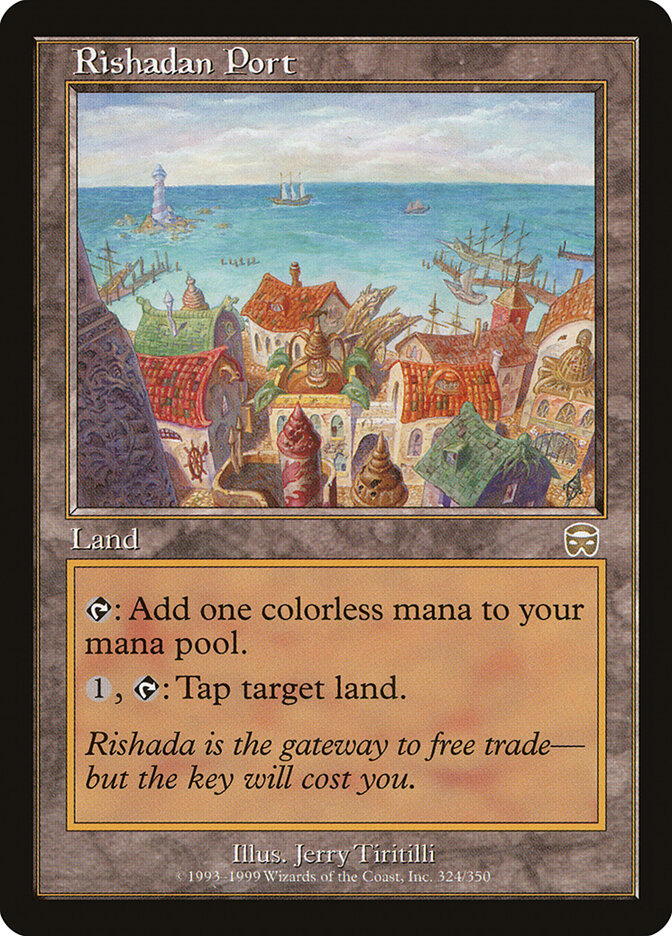 Rishadan Port card front