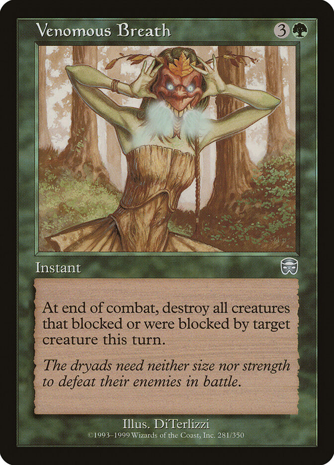 Venomous Breath card front