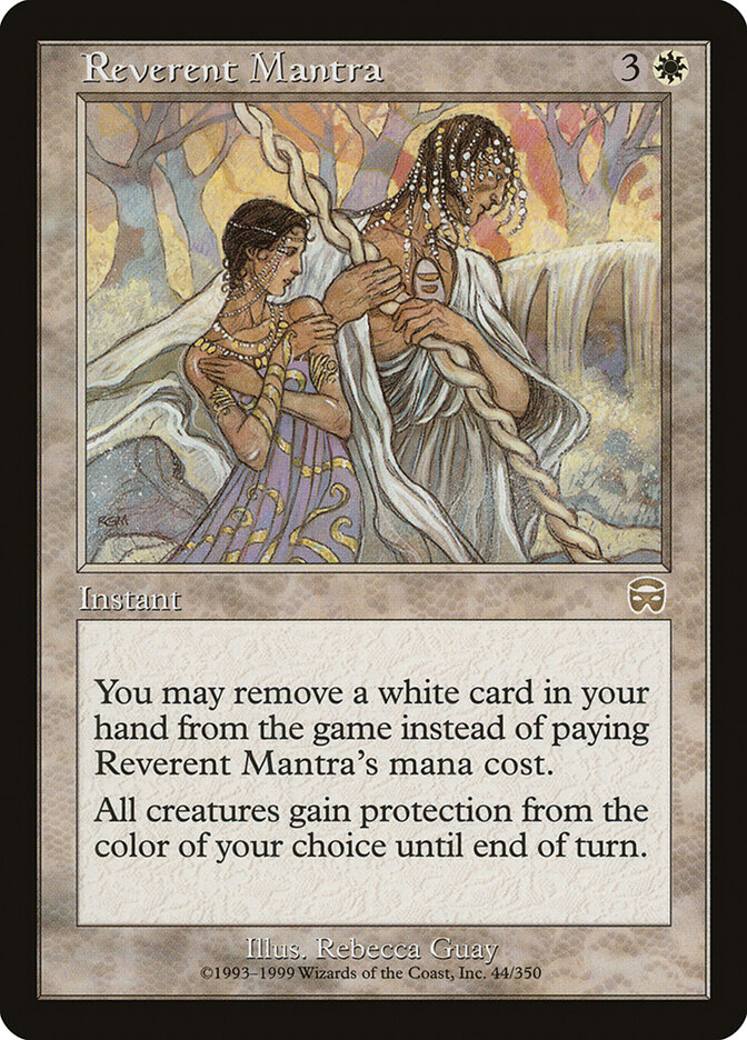Reverent Mantra card front