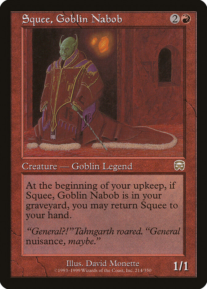 Squee, Goblin Nabob card front