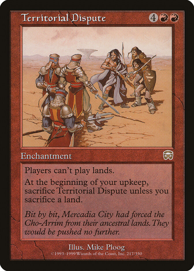 Territorial Dispute card front