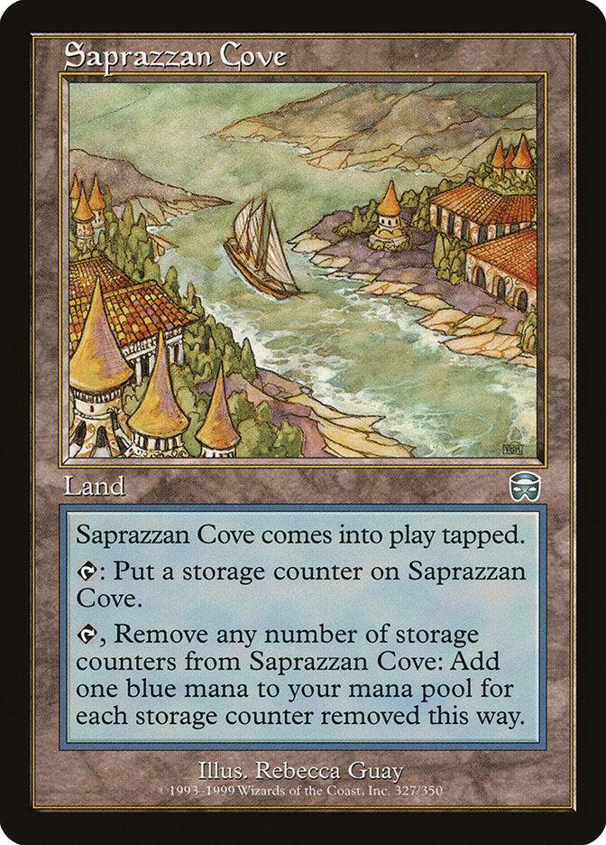 Saprazzan Cove card front