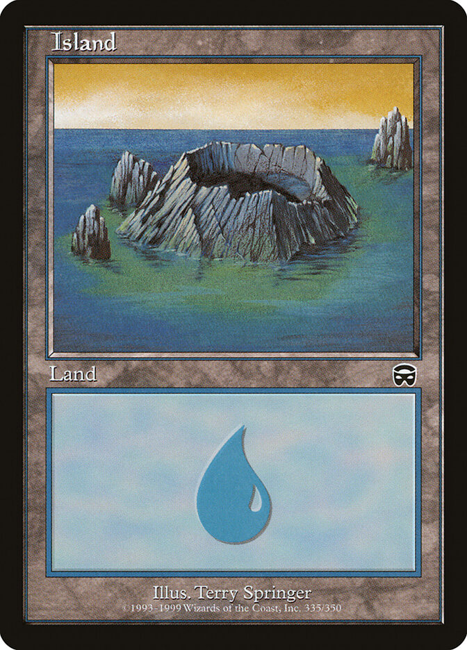 Island card front
