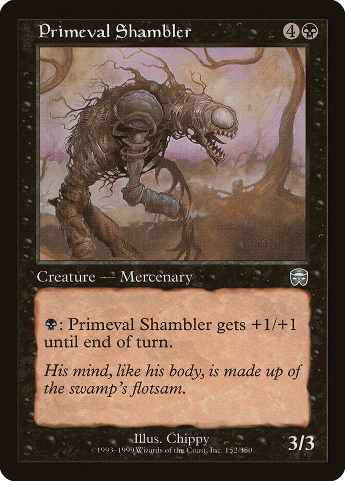 Primeval Shambler card front