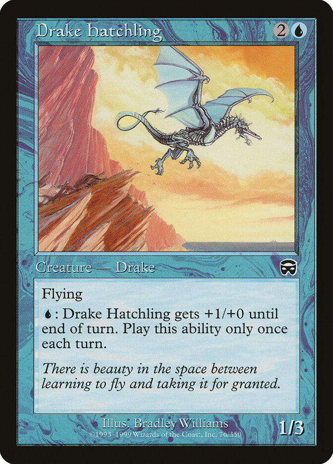 Drake Hatchling card front