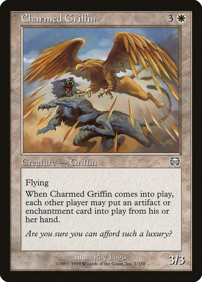 Charmed Griffin card front