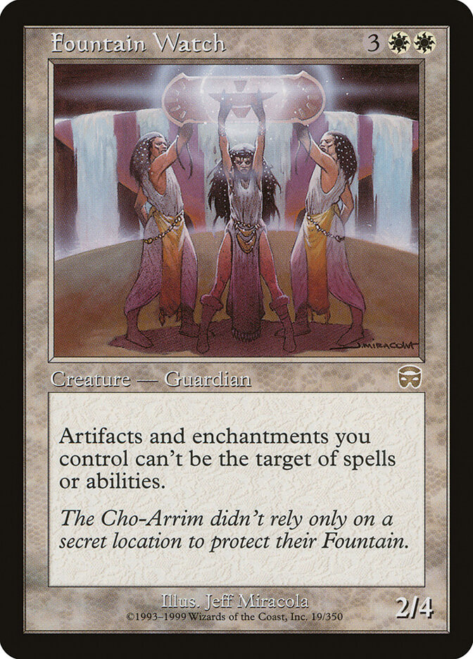 Fountain Watch card front