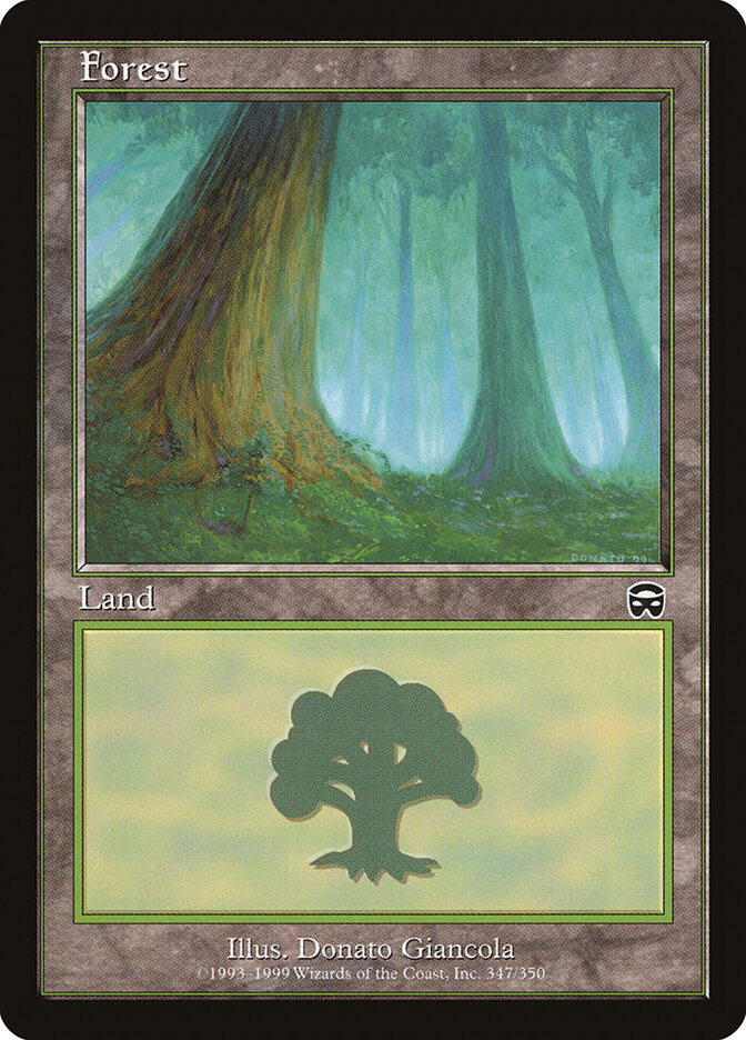 Forest card front