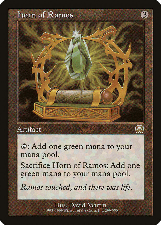 Horn of Ramos card front