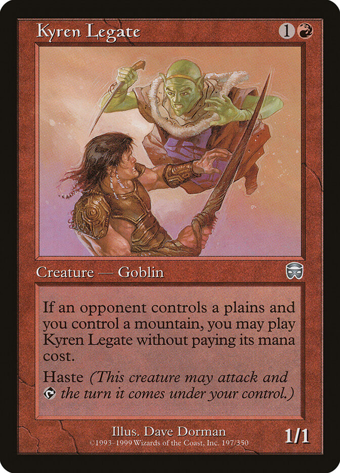 Kyren Legate card front