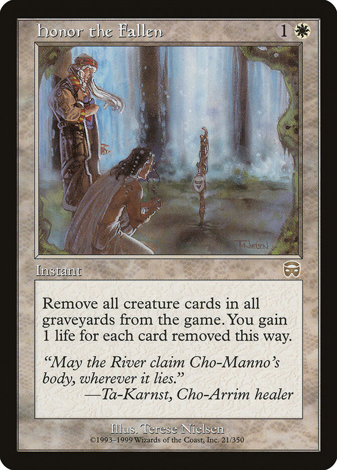 Honor the Fallen card front