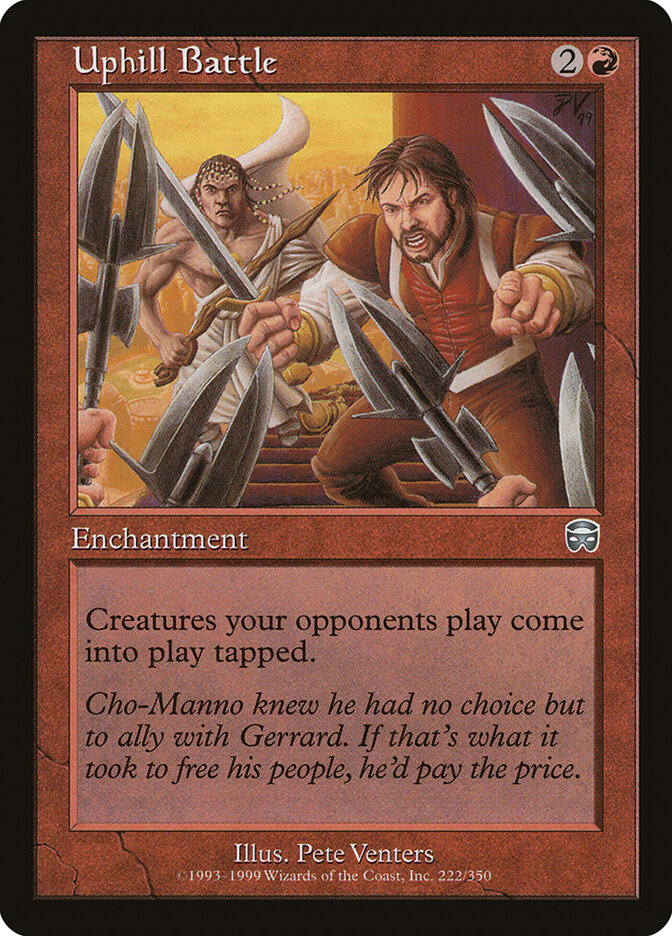 Uphill Battle card front