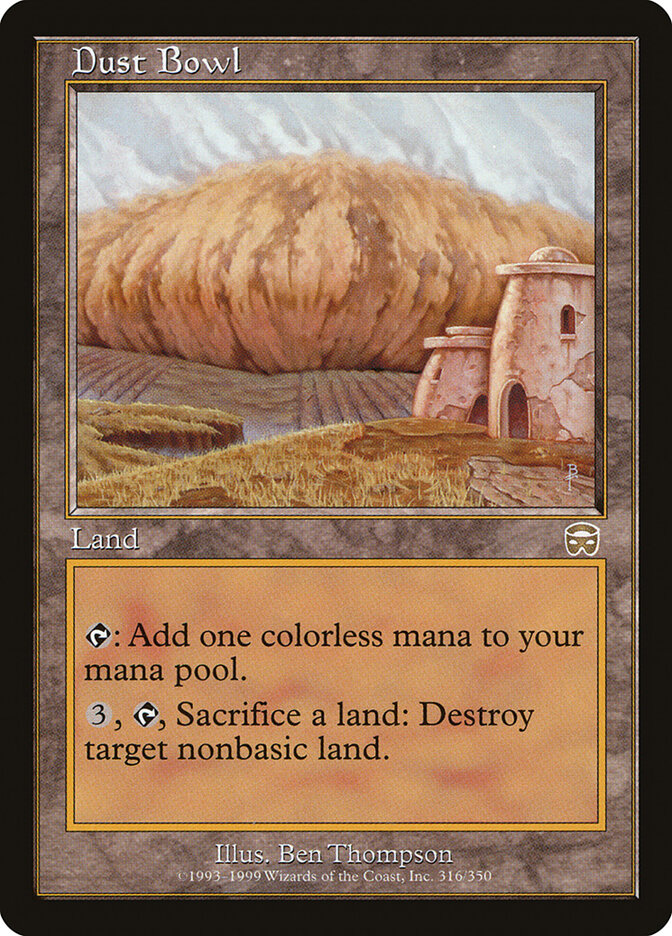 Dust Bowl card front