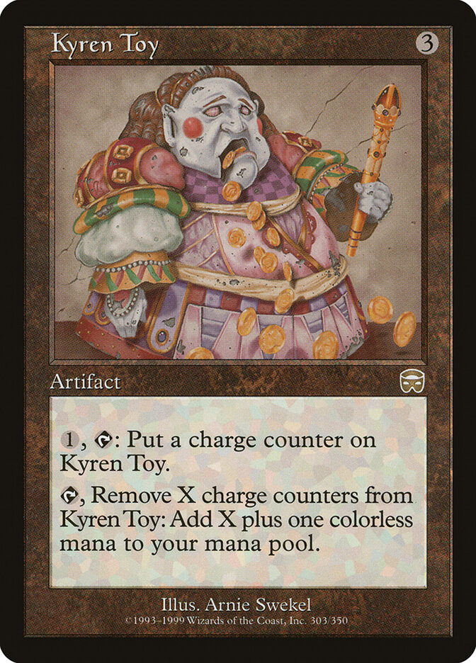 Kyren Toy card front