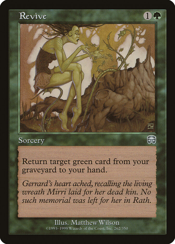 Revive card front