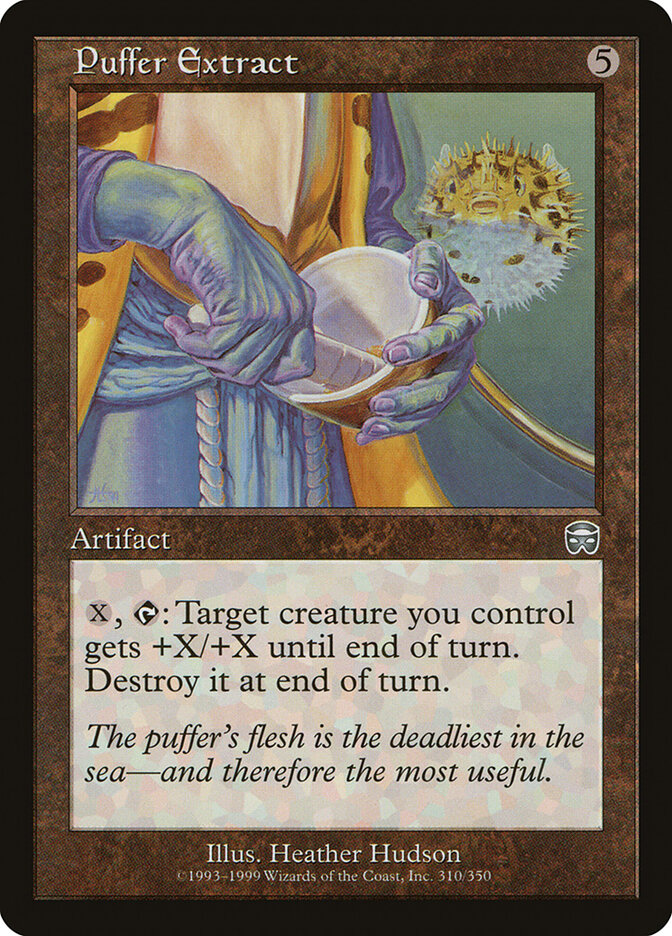 Puffer Extract card front
