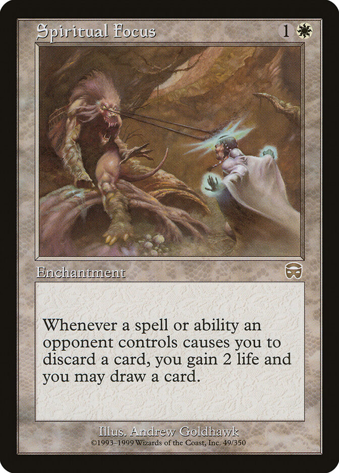 Spiritual Focus card front
