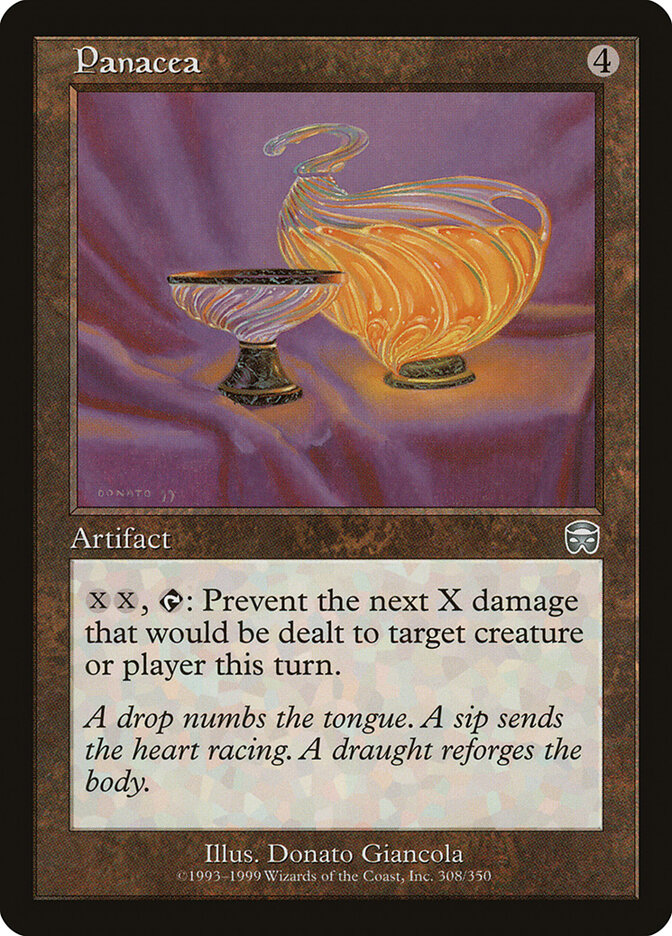 Panacea card front