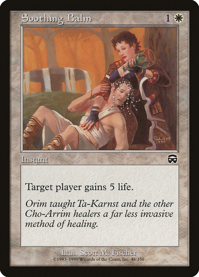 Soothing Balm card front