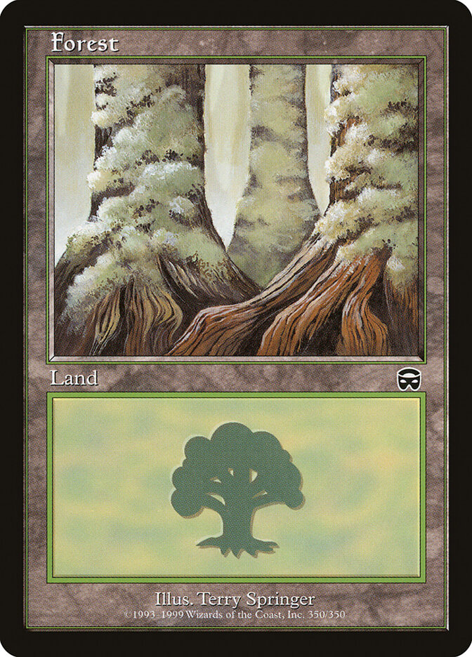 Forest card front