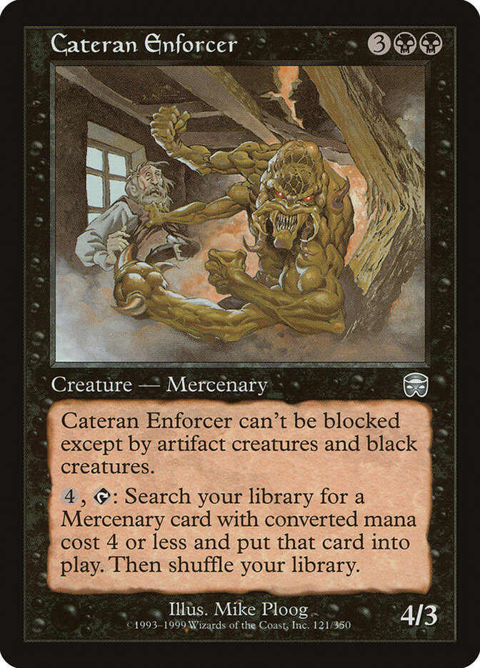 Cateran Enforcer card front