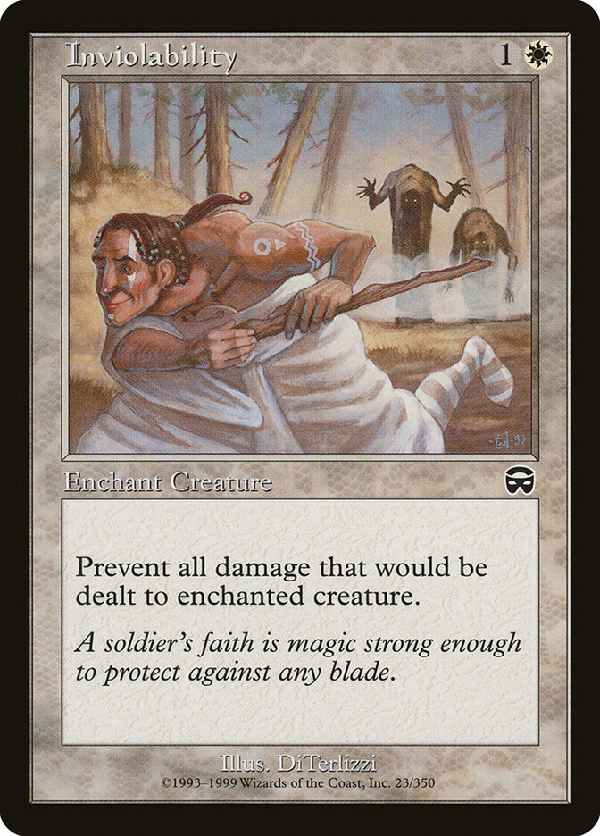 Inviolability card front