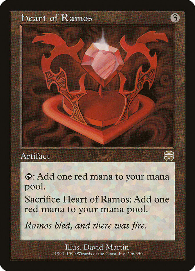 Heart of Ramos card front