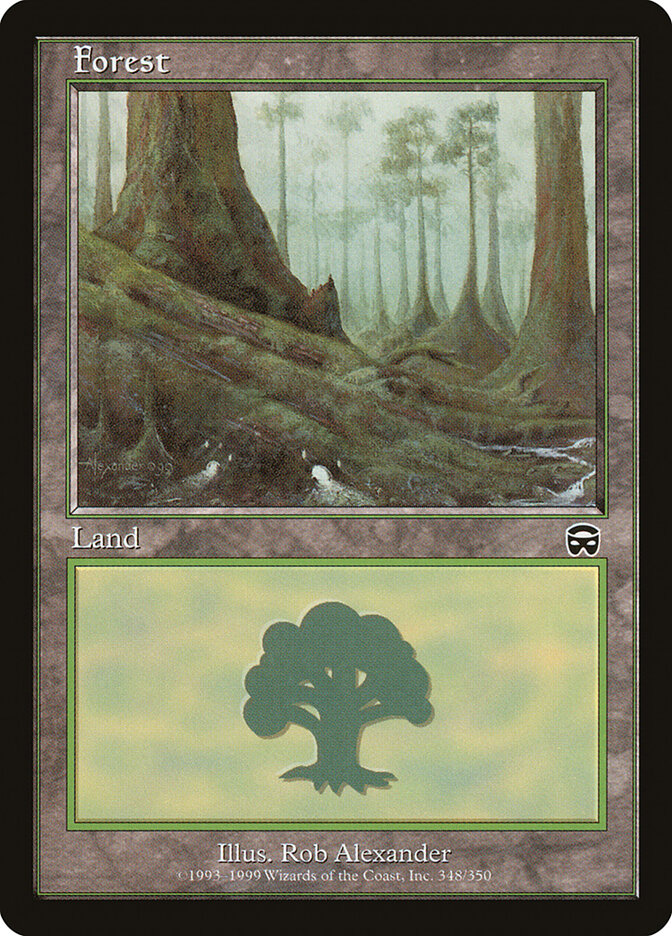 Forest card front