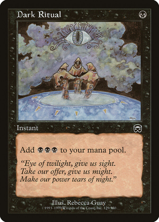 Dark Ritual card front