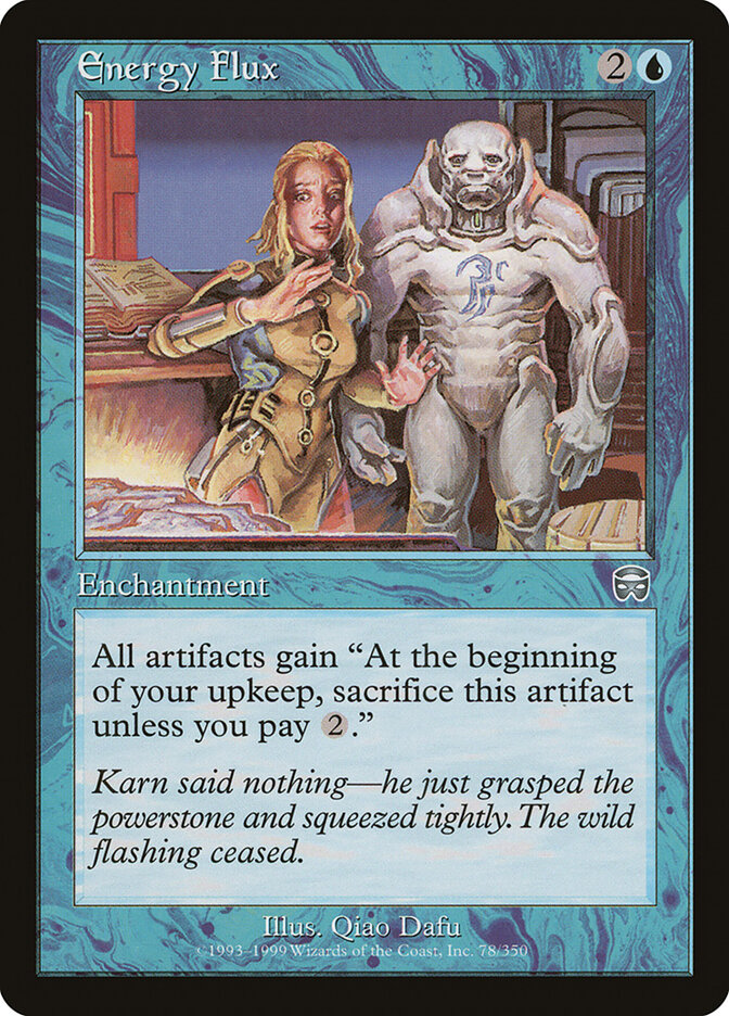 Energy Flux card front