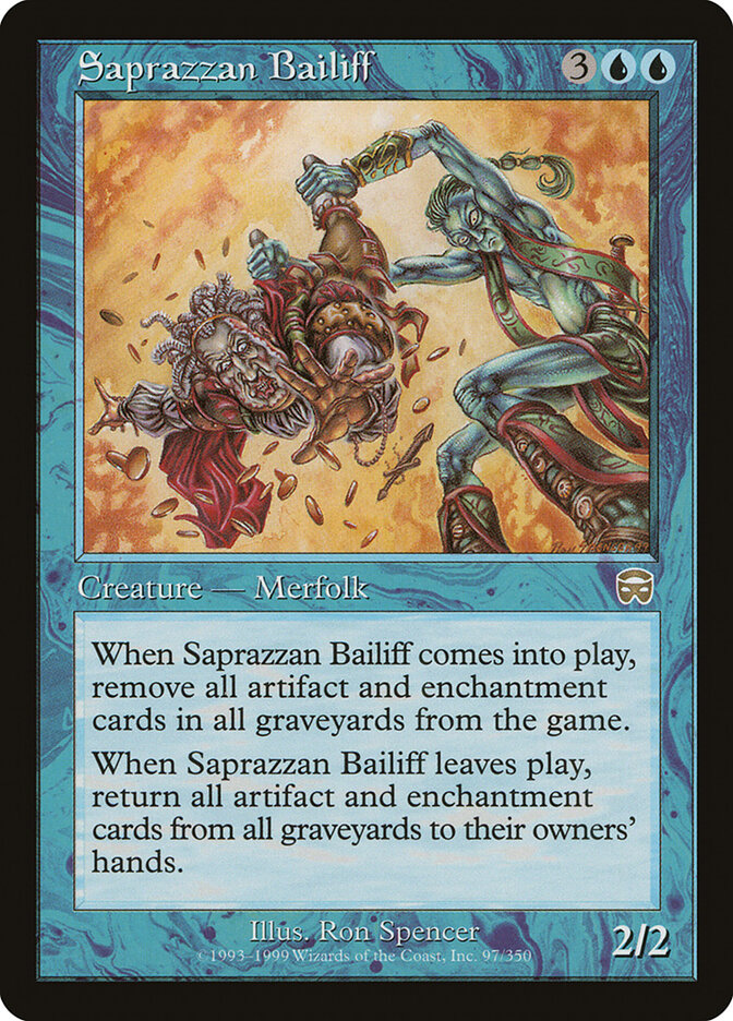 Saprazzan Bailiff card front