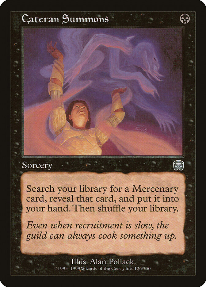 Cateran Summons card front