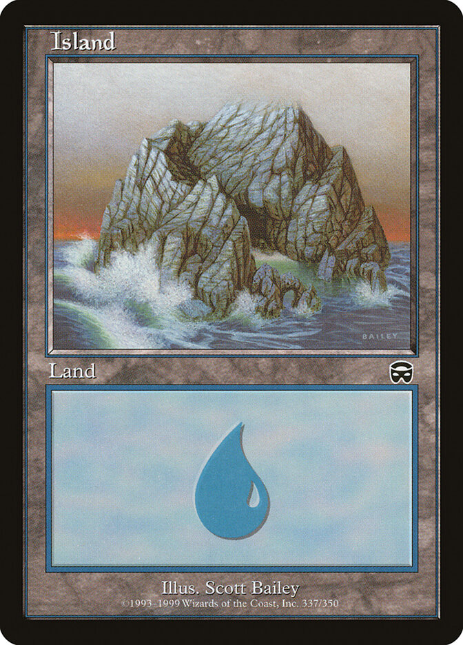 Island card front