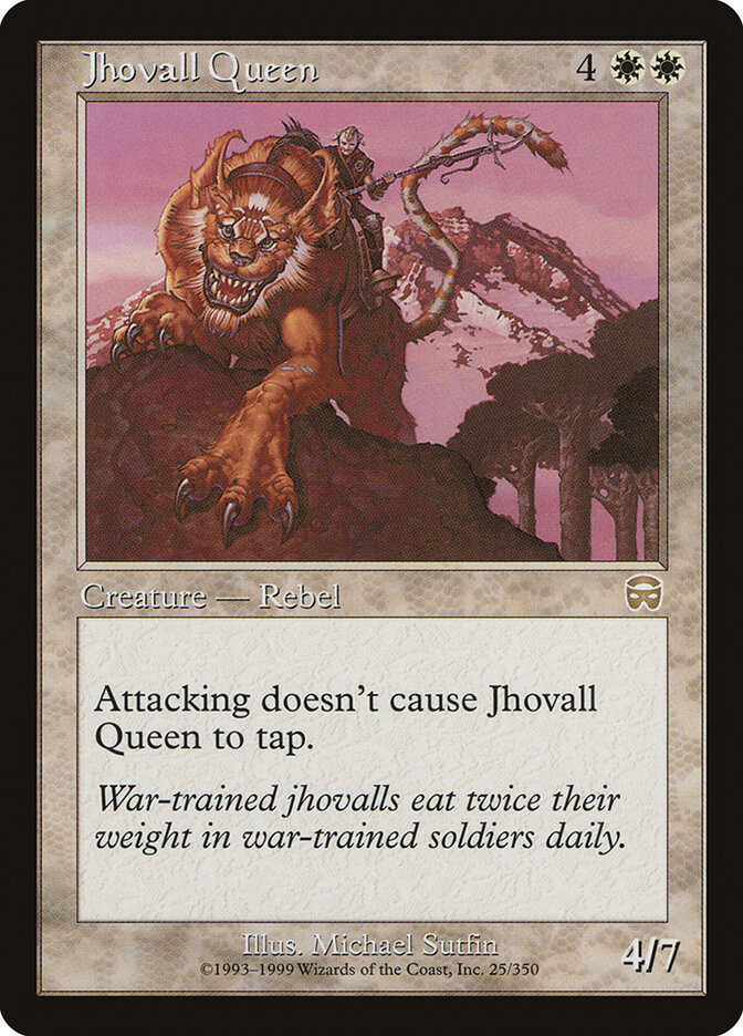 Jhovall Queen card front