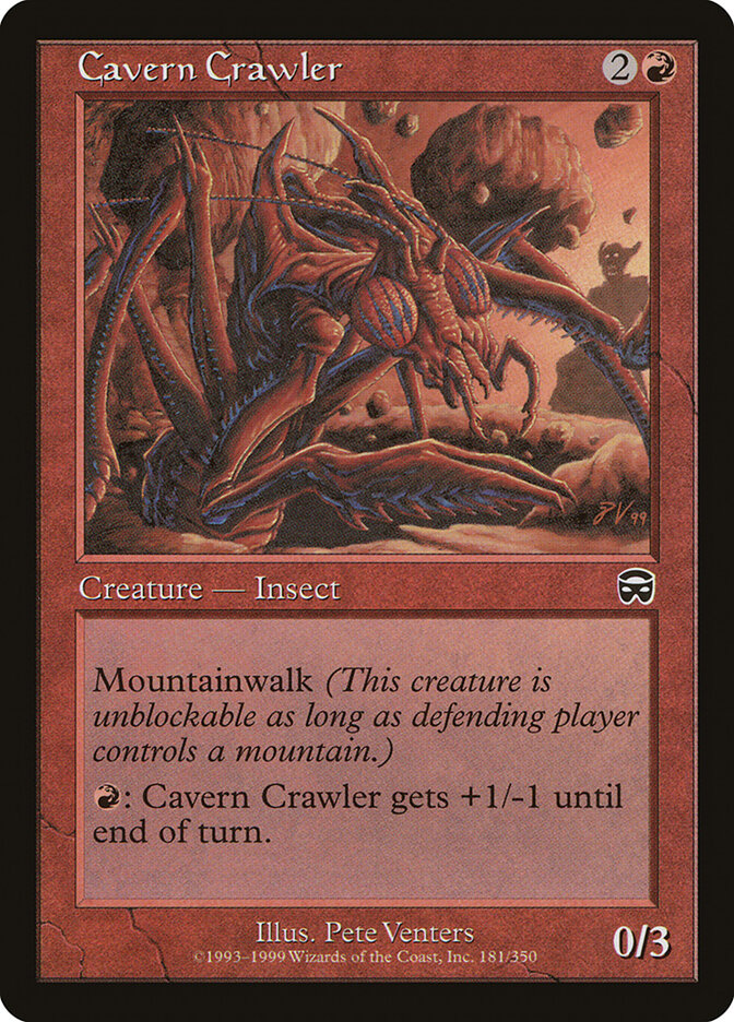 Cavern Crawler card front