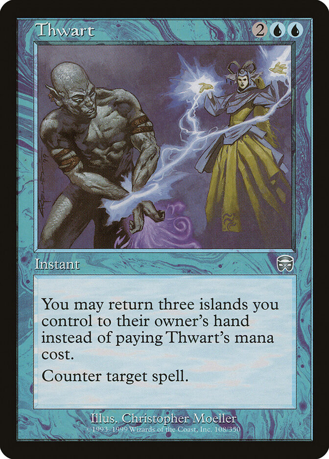 Thwart card front