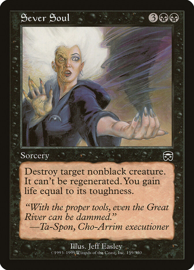 Sever Soul card front