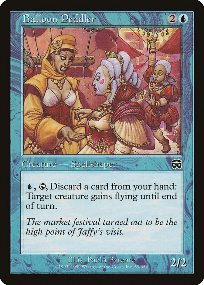 Balloon Peddler card front