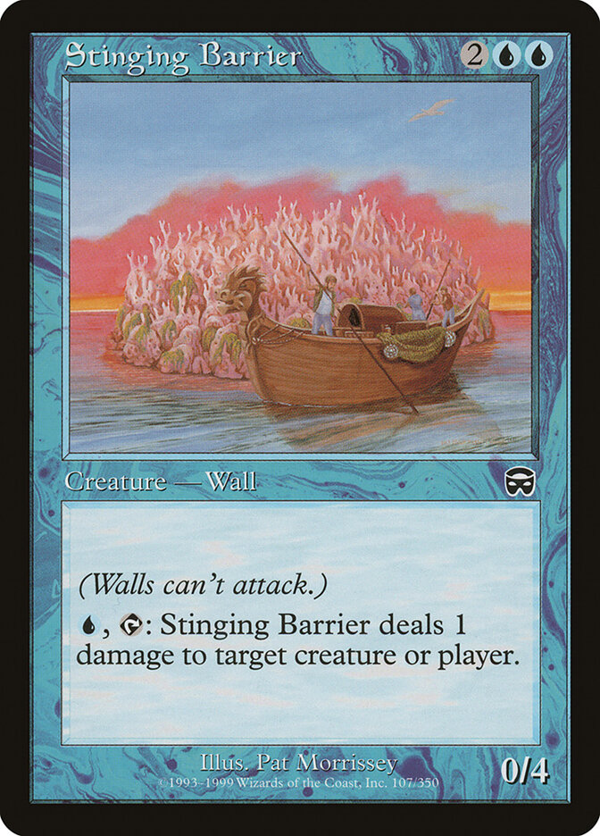 Stinging Barrier card front