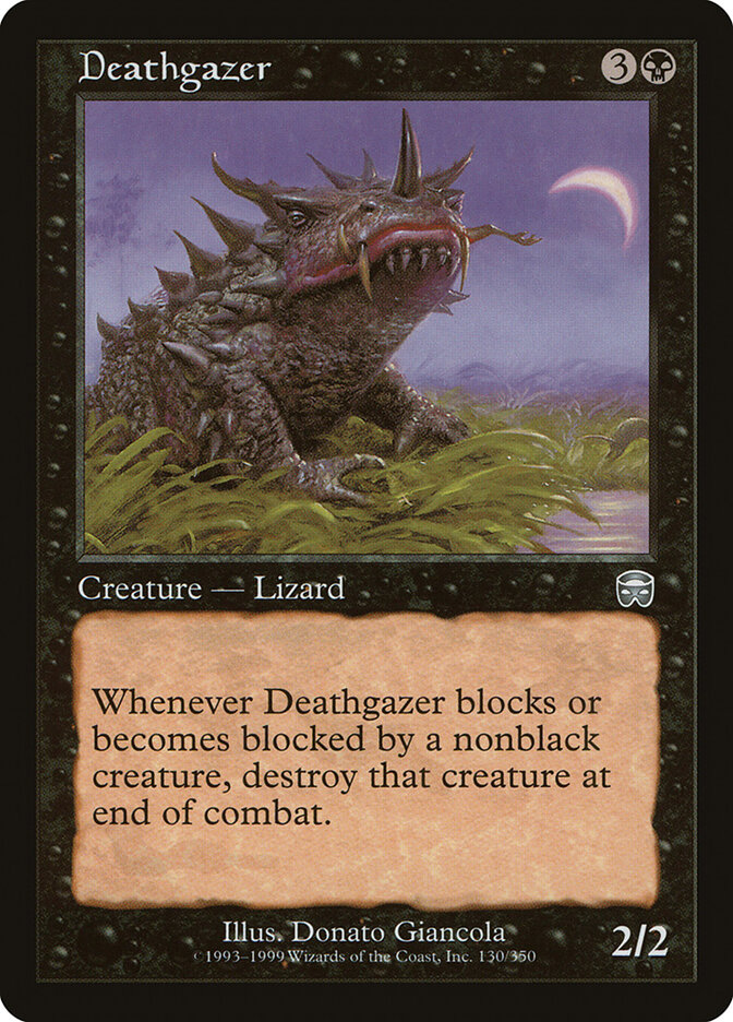 Deathgazer card front