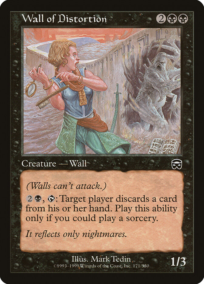 Wall of Distortion card front