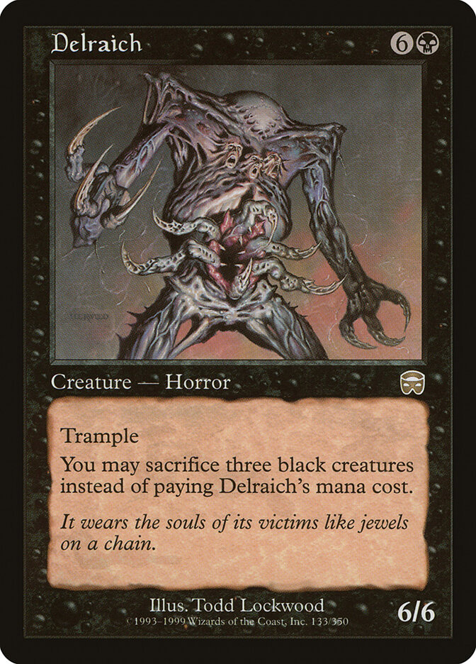 Delraich card front
