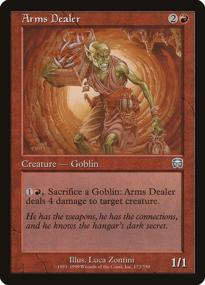 Arms Dealer card front