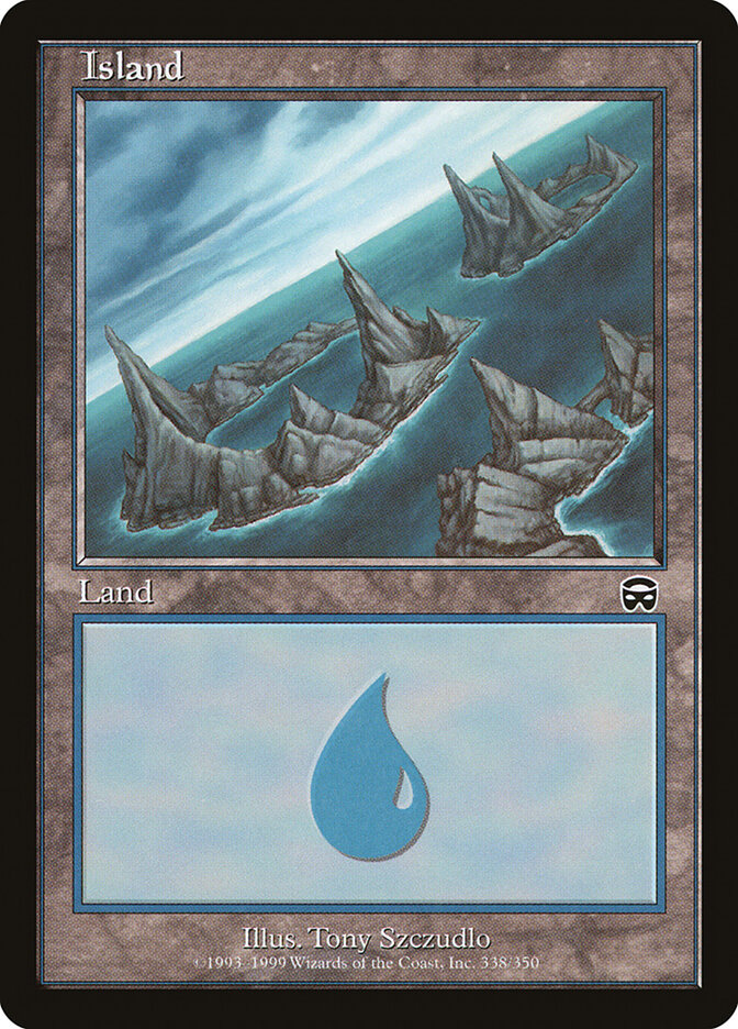Island card front