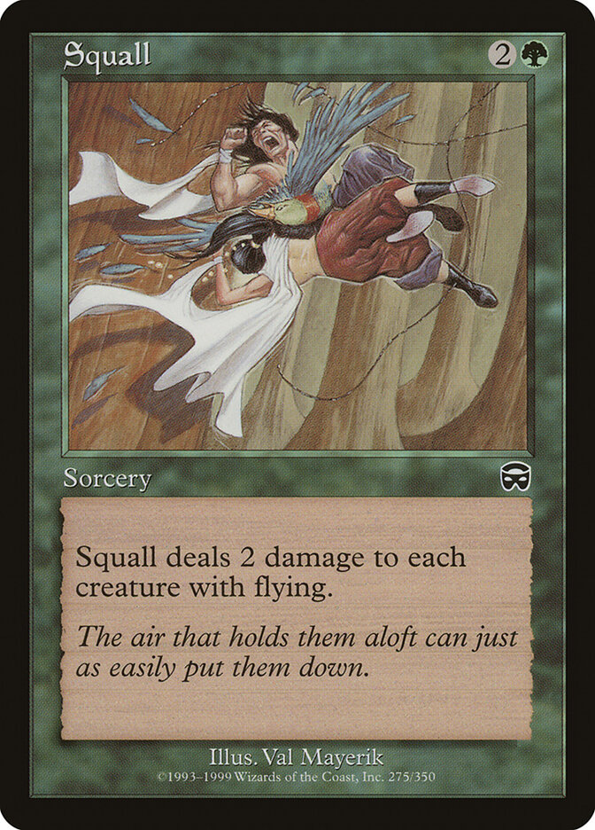 Squall card front